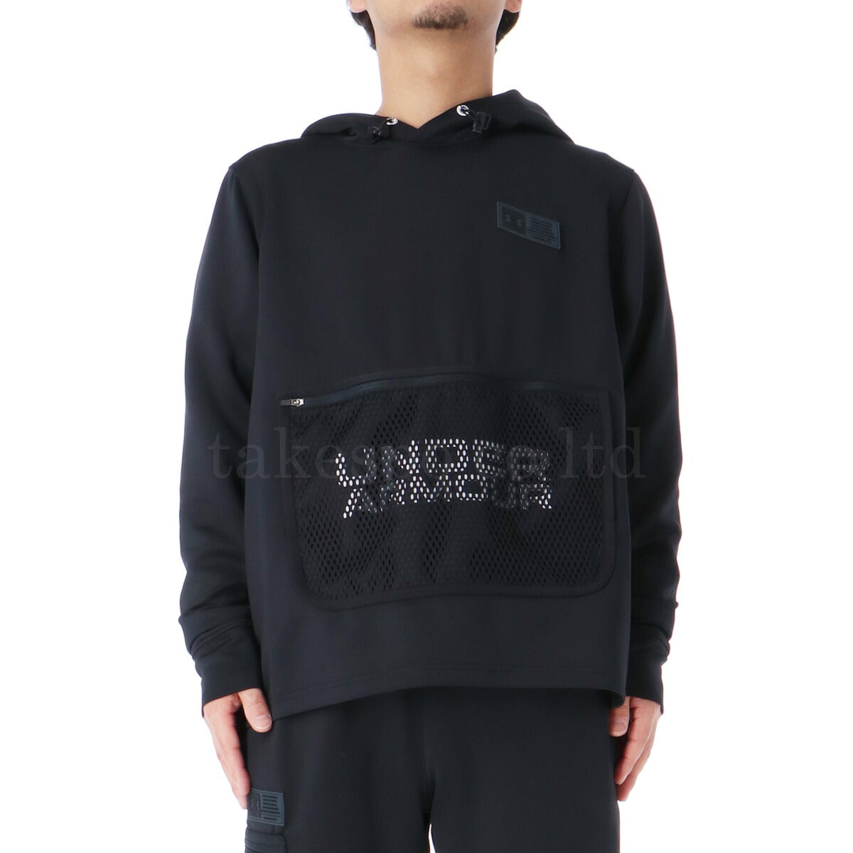 アンダーアーマー ジャージ 上下 メンズ ARMOUR SPRING KNIT ブラック ホワイト 1384812