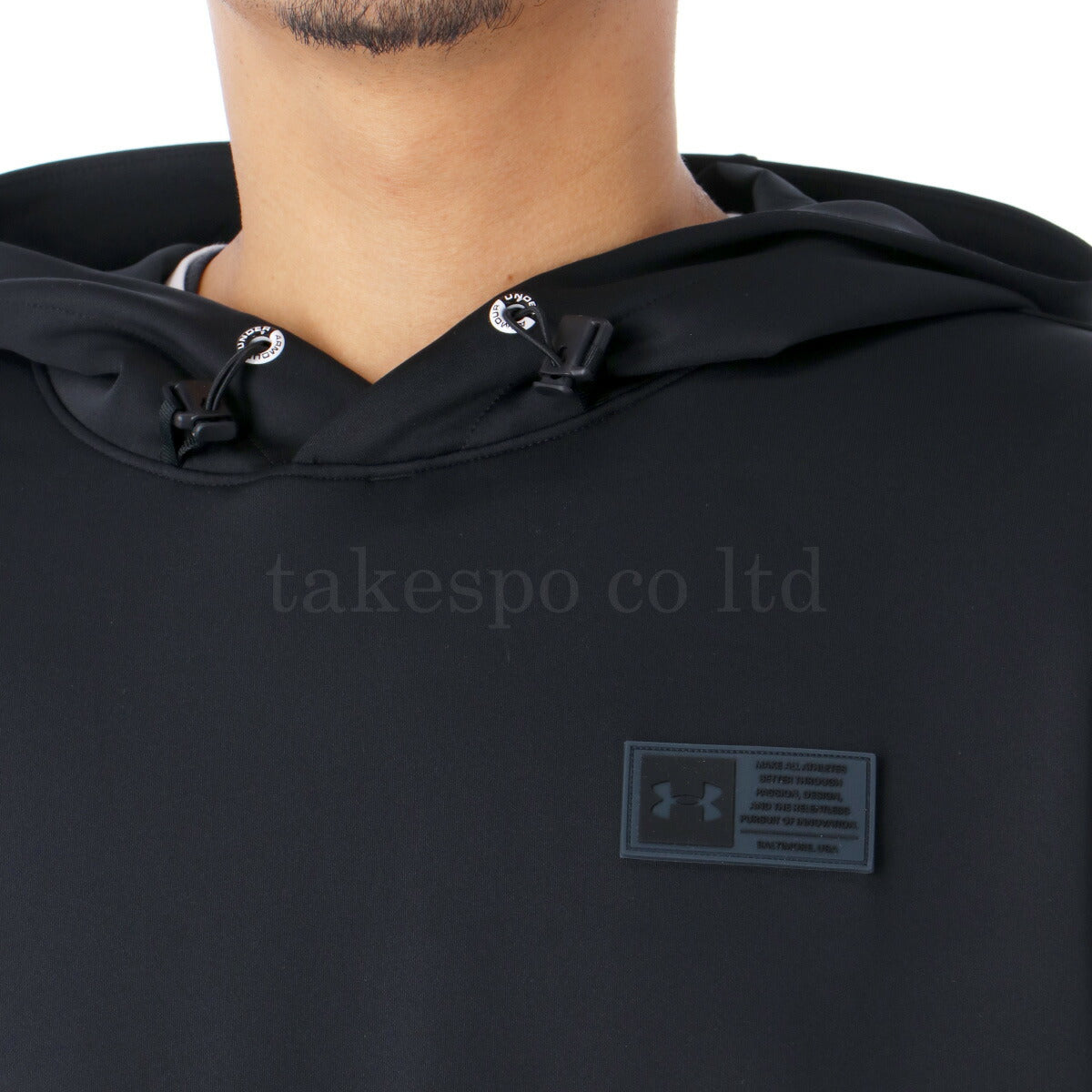 アンダーアーマー ジャージ 上下 メンズ ARMOUR SPRING KNIT ブラック ホワイト 1384812