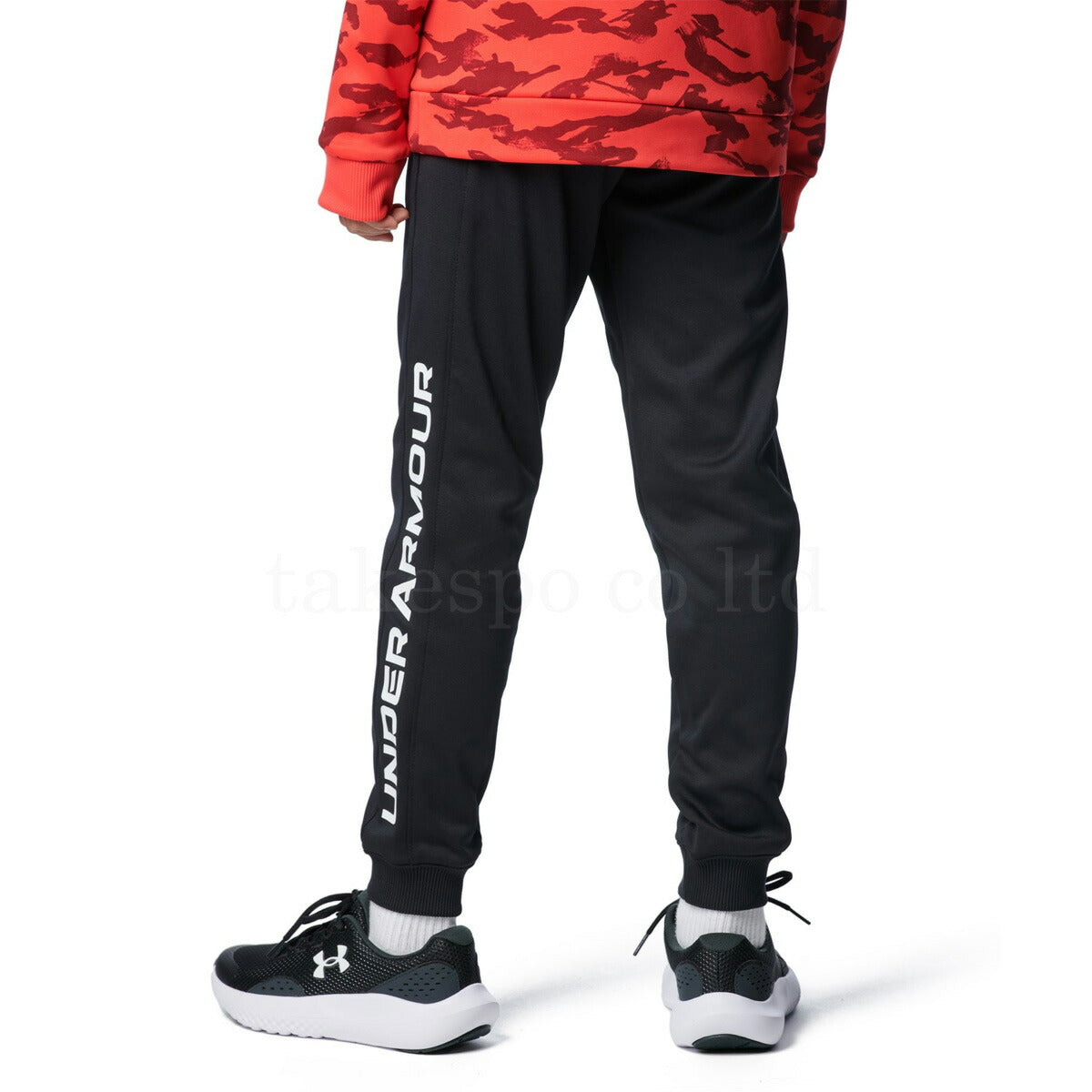 アンダーアーマー ジュニア スウェット上下 UA ARMOUR FLEECE PRINTED BIG LOGO HOODIE UA ARMOUR FLEECE PRINTED JOGGER PANTS UNDER ARMOUR アパレル 上下 1388280/1388281
