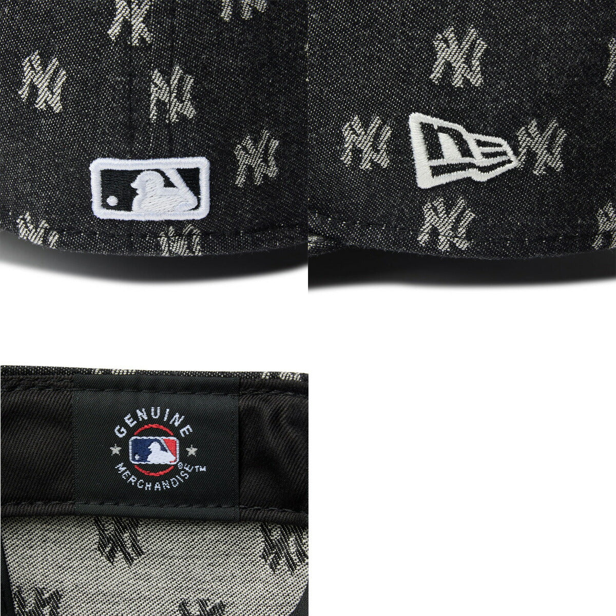 ニューエラ キャップ メンズ 59FIFTY ブラック グレー 14388853H