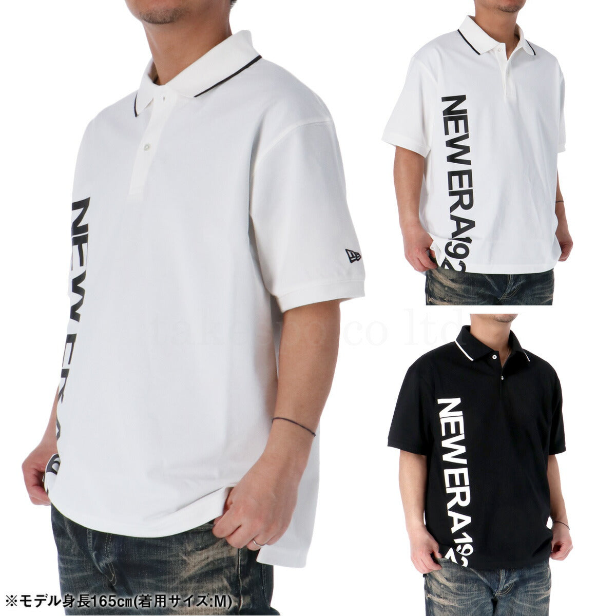 ニューエラ メンズ ポロシャツ バーチカルロゴ NEW ERA アパレル 上 14410042T