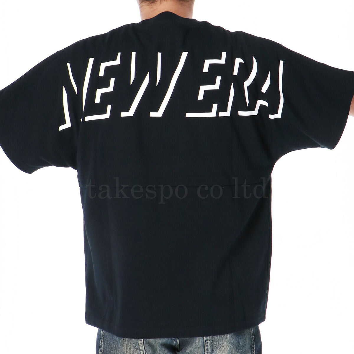 ニューエラ Tシャツ メンズ パフォーマンス ブラック ホワイト 14410161T