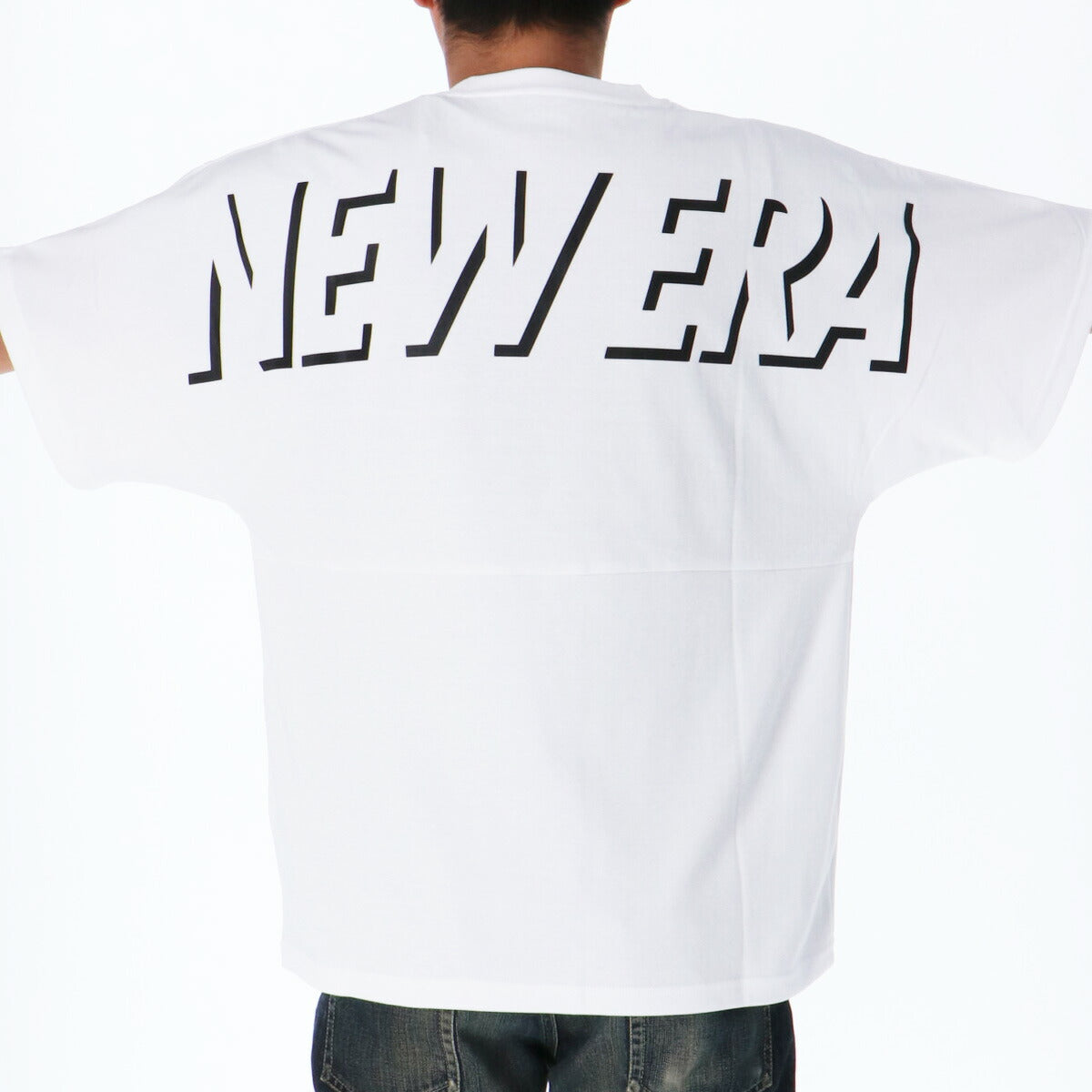 ニューエラ Tシャツ メンズ パフォーマンス ブラック ホワイト 14410161T