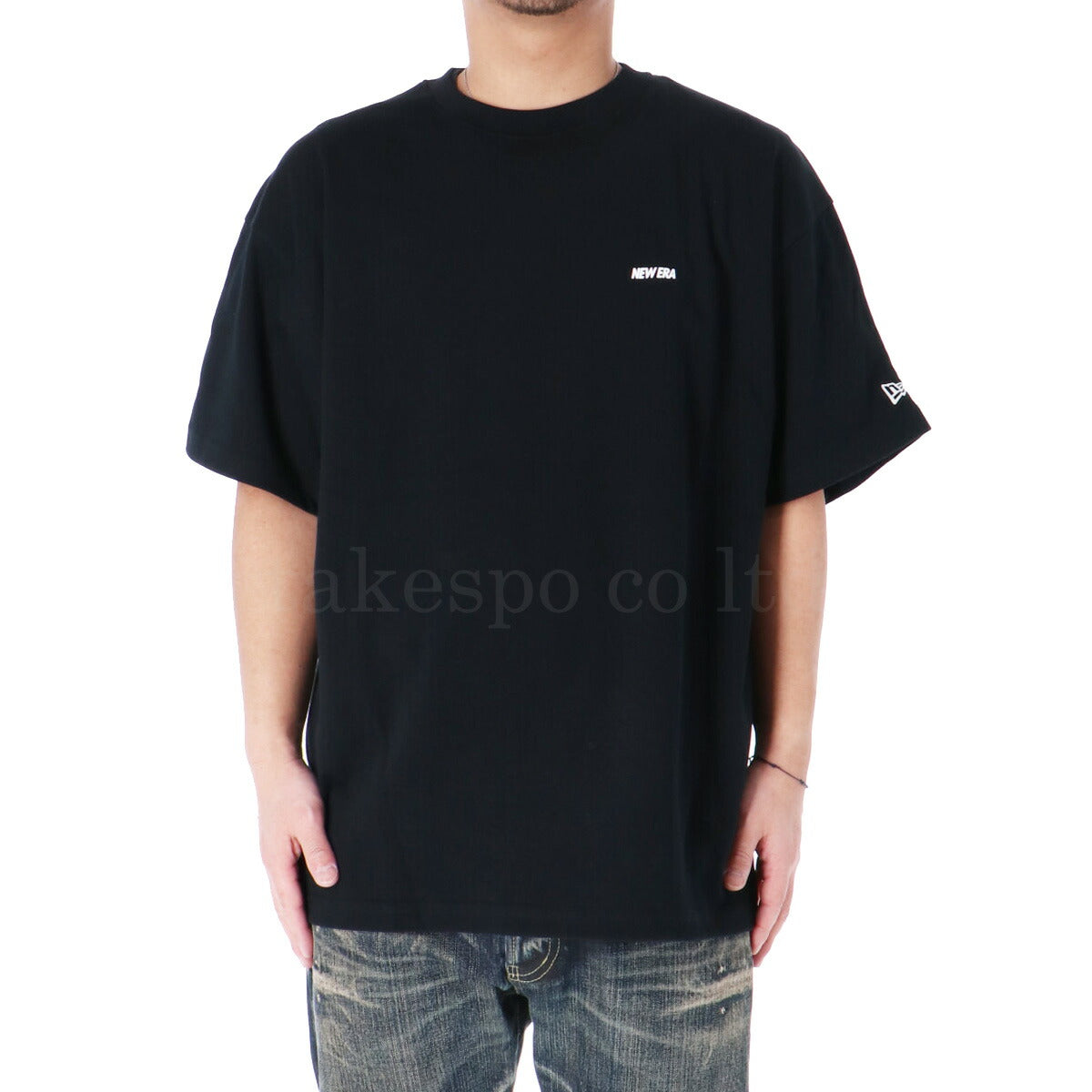 ニューエラ Tシャツ メンズ パフォーマンス ブラック ホワイト 14410161T
