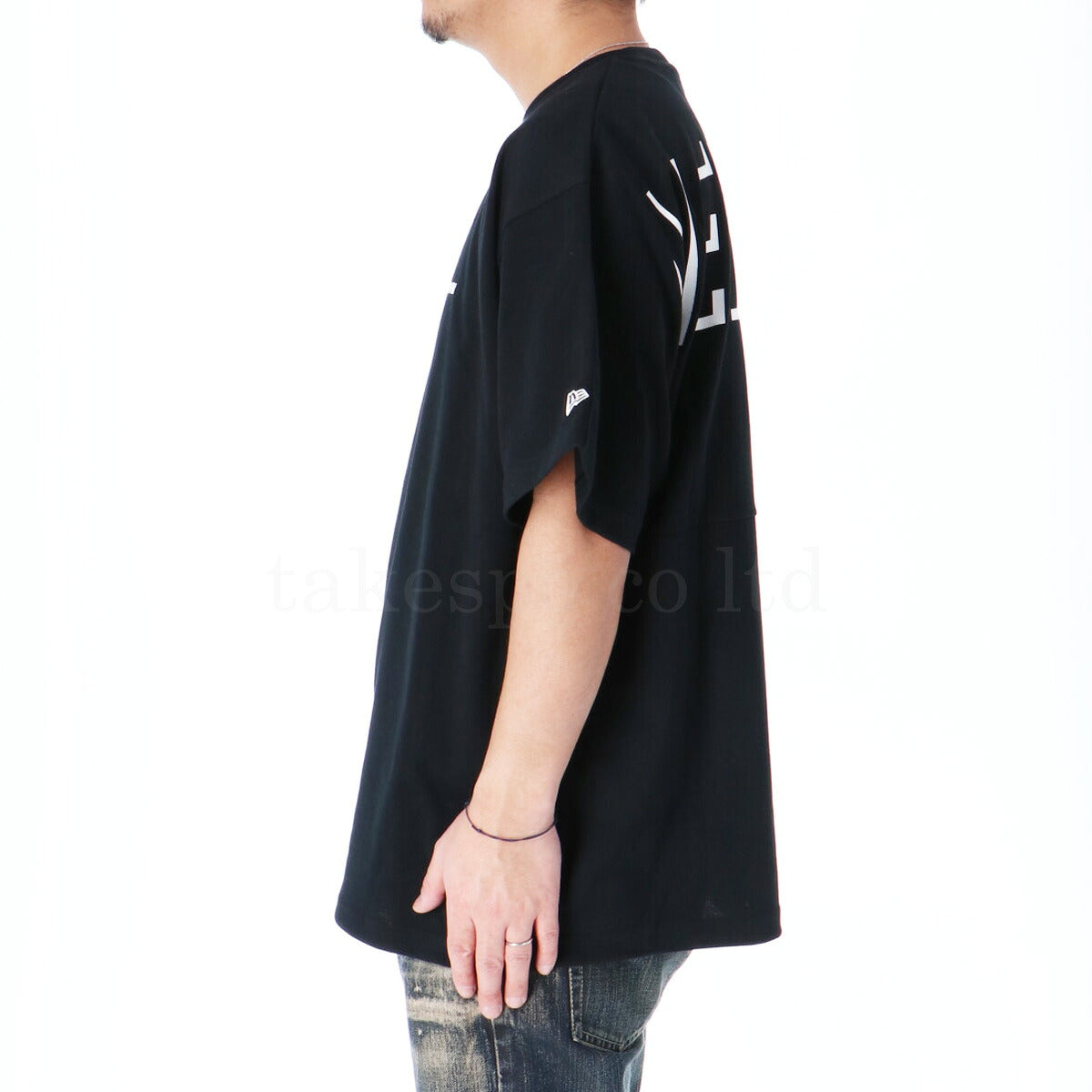 ニューエラ Tシャツ メンズ パフォーマンス ブラック ホワイト 14410161T