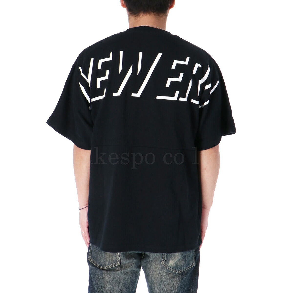 ニューエラ Tシャツ メンズ パフォーマンス ブラック ホワイト 14410161T