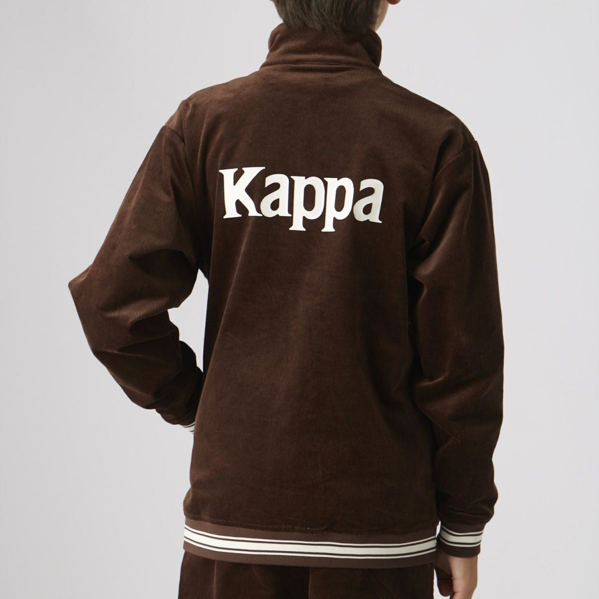 カッパ ジャージジャケット ジュニア AUTHENTIC ブラウン ベージュ 144601
