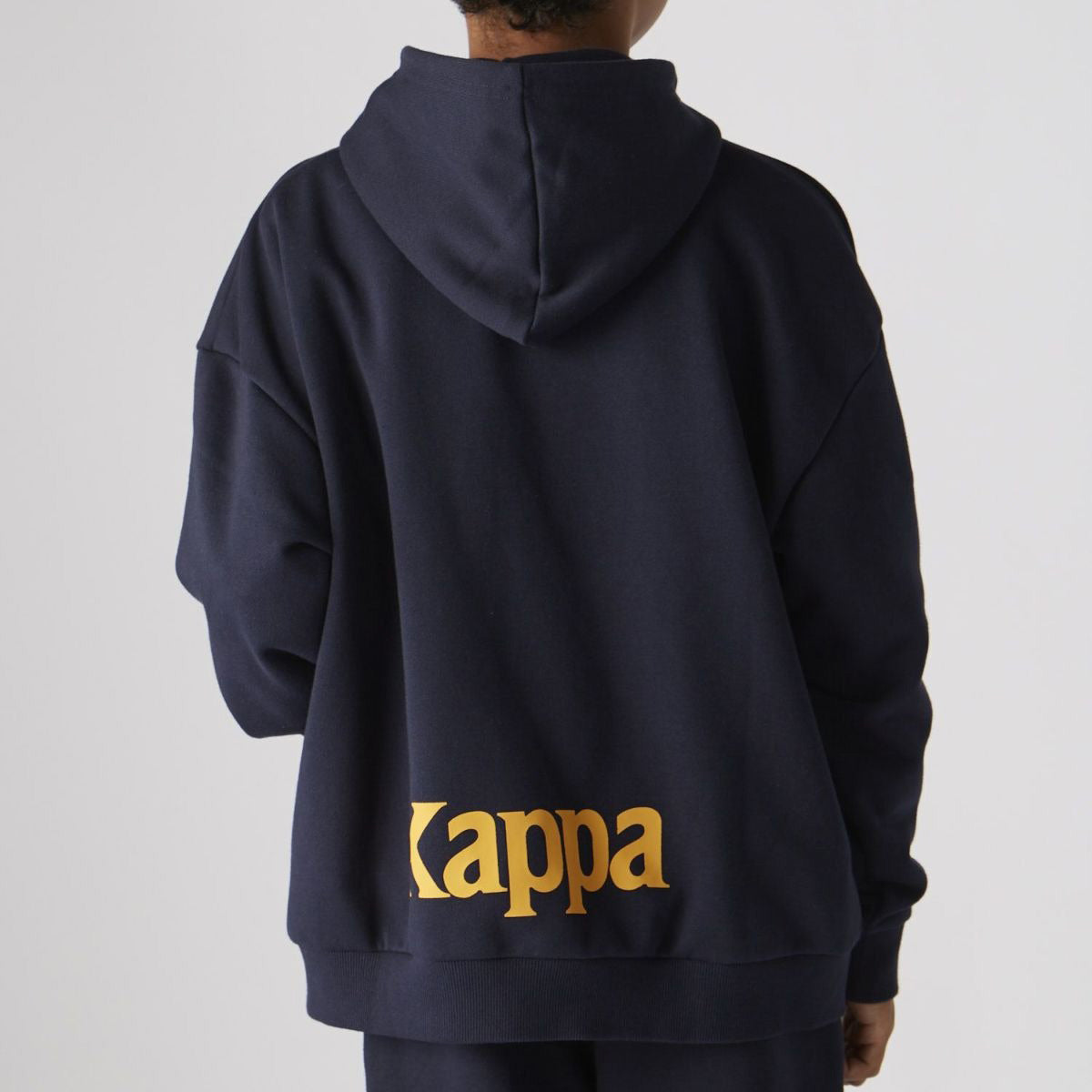 カッパ スウェット 上下 ジュニア AUTHENTIC グレー ネイビー ブルー 144602