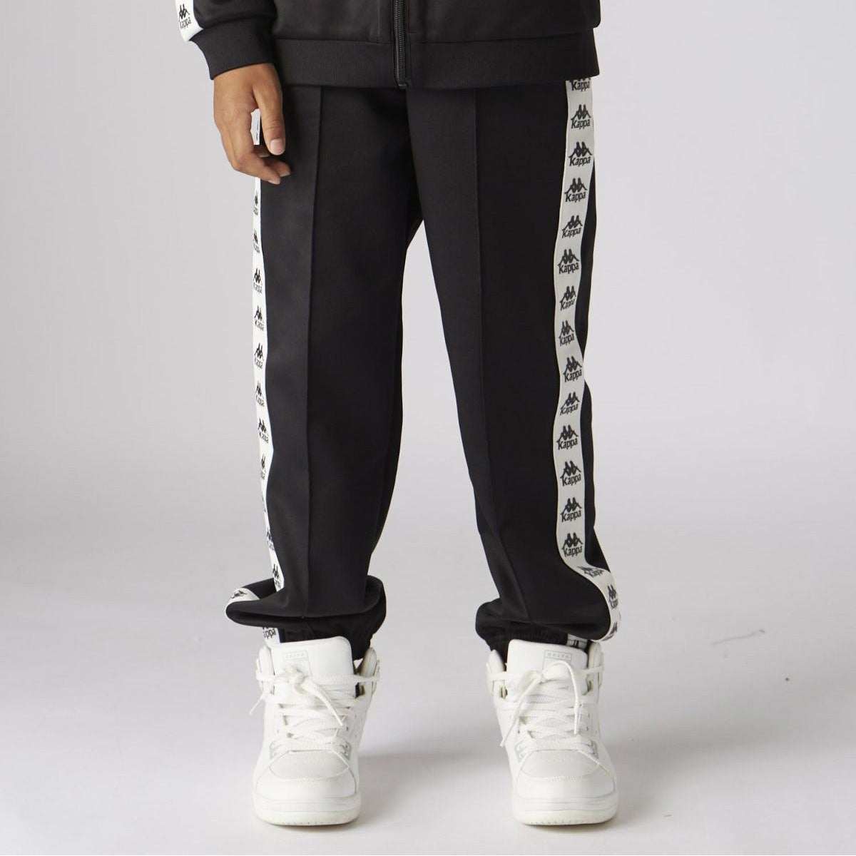 カッパ ロングパンツ ジュニア AUTHENTIC ブラック ブルー ブラウン レッド グリーン イエロー 144607