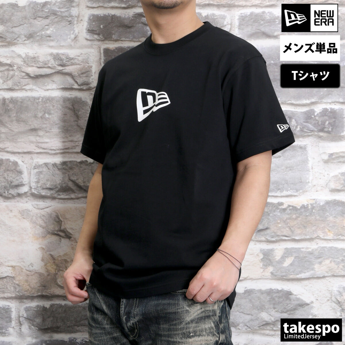 ニューエラ メンズ Tシャツ コットンT NEW ERA アパレル 上 14521384T