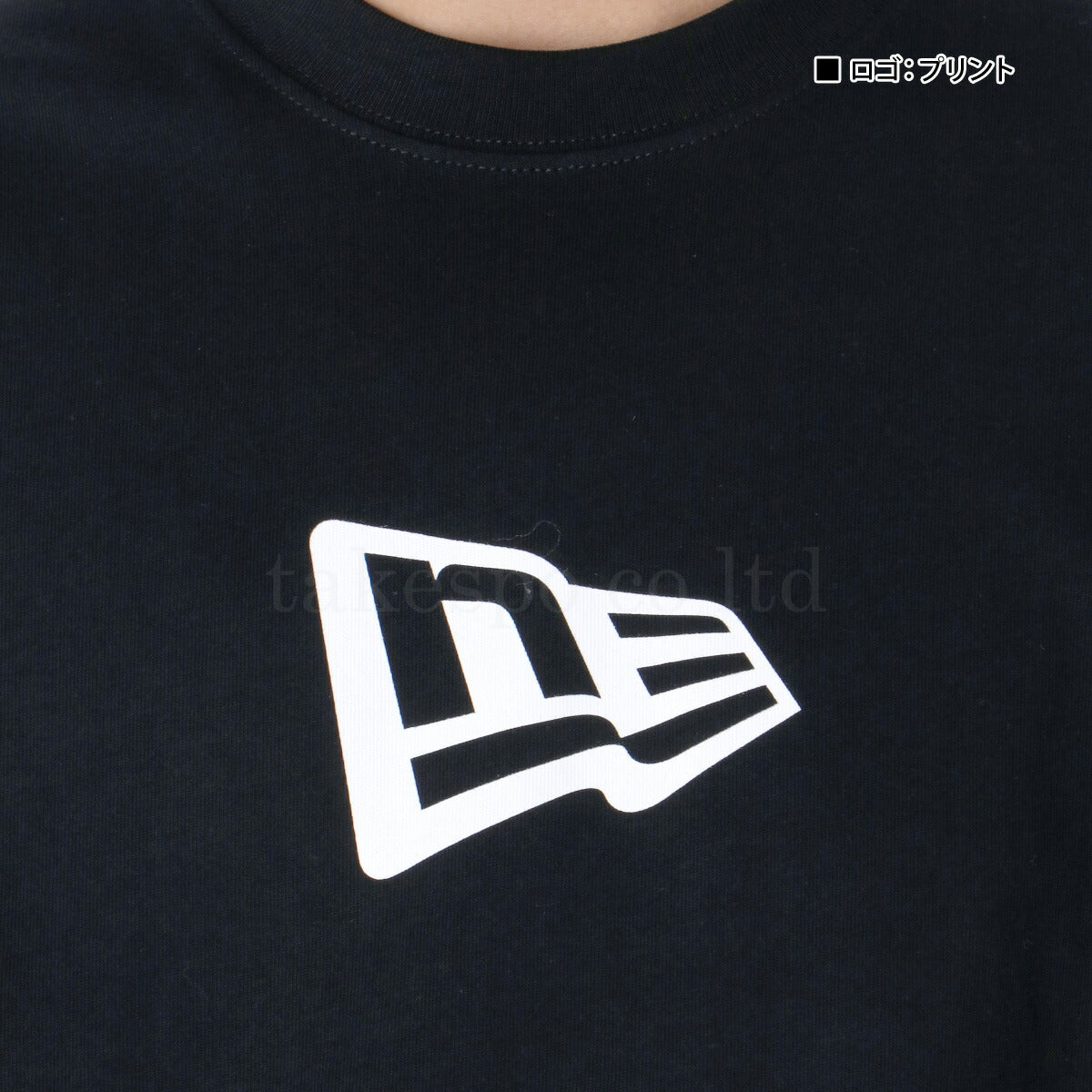 ニューエラ Tシャツ メンズ コットンT ホワイト ブラック 14521384T
