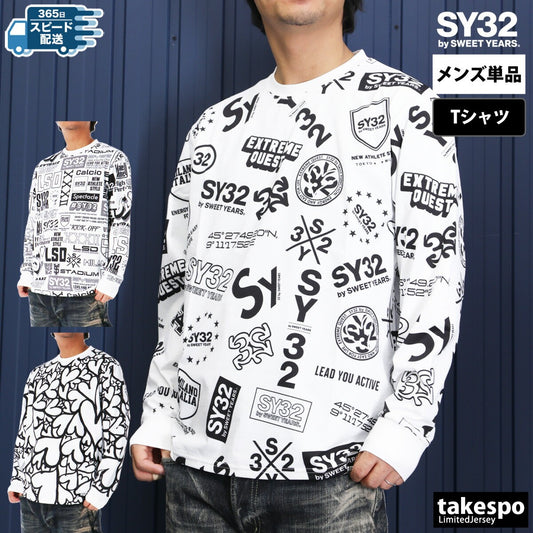 エスワイサーティトゥバイスィートイヤーズ Tシャツ メンズ GRAPHIC PATTERN ホワイト 14533