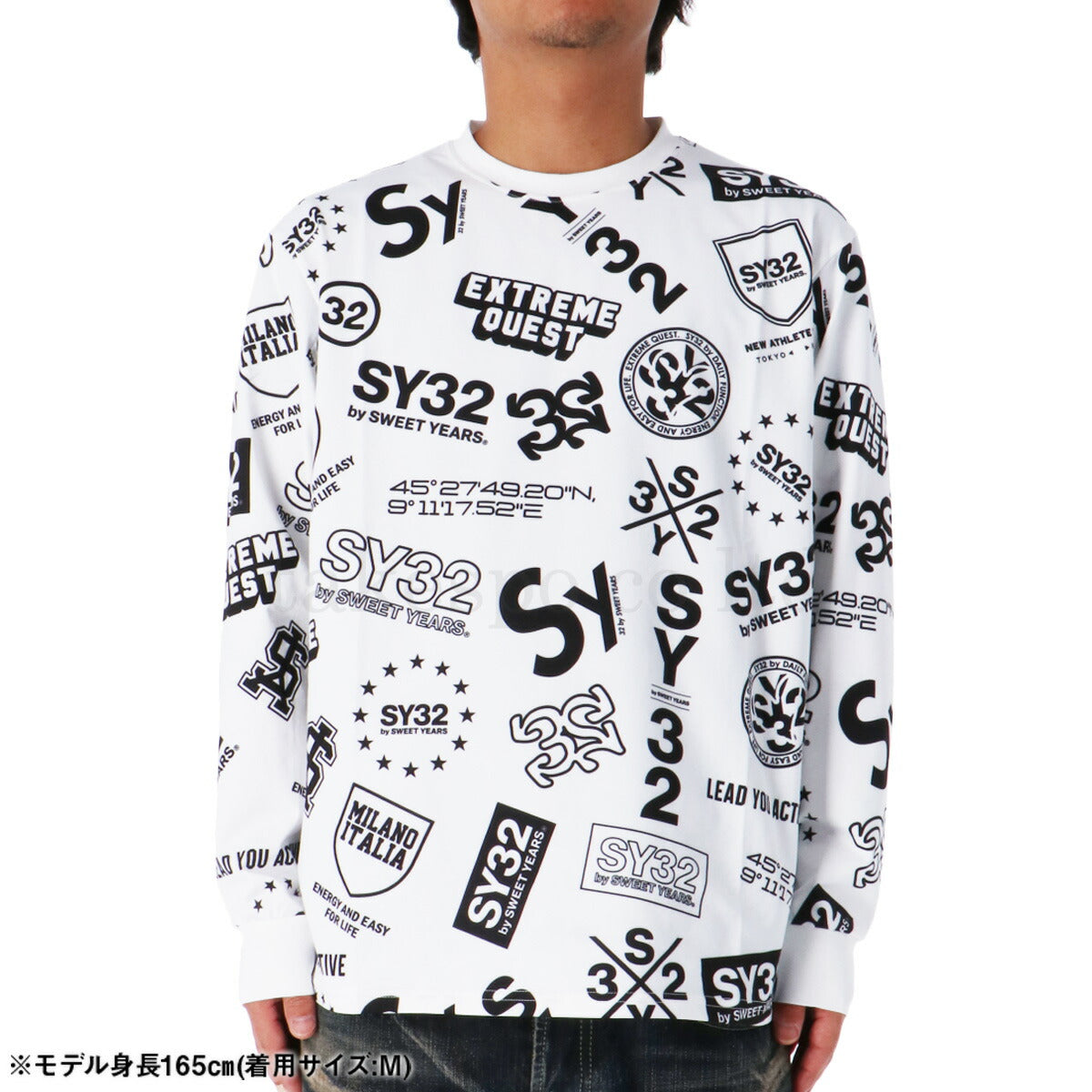 エスワイサーティトゥバイスィートイヤーズ Tシャツ メンズ GRAPHIC PATTERN ホワイト 14533