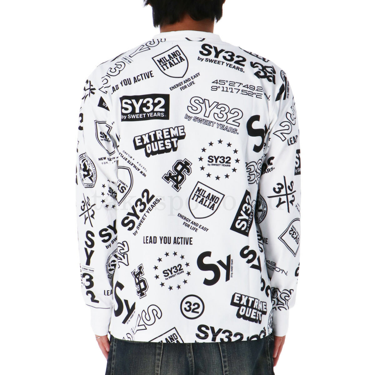 エスワイサーティトゥバイスィートイヤーズ Tシャツ メンズ GRAPHIC PATTERN ホワイト 14533