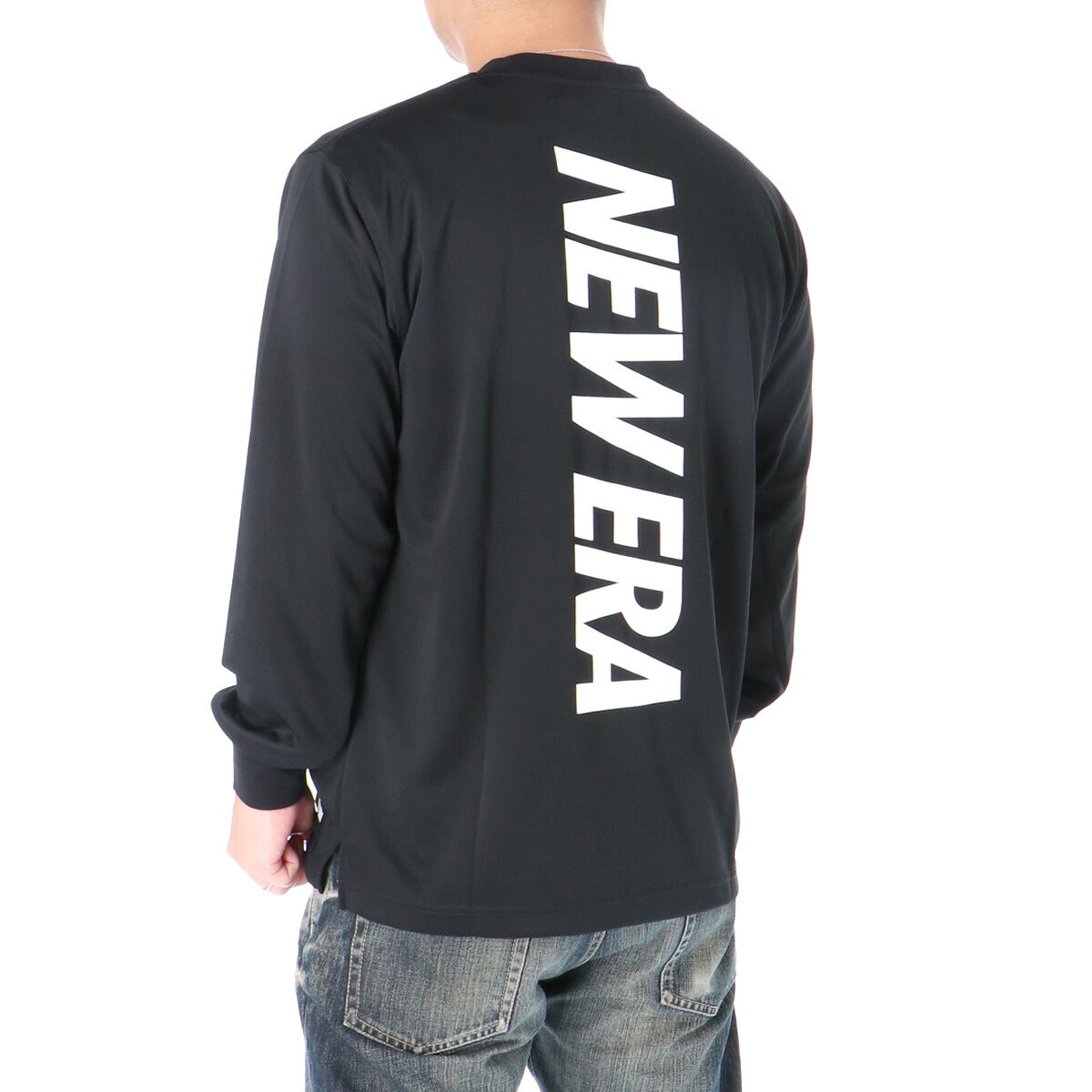 ニューエラ Tシャツ メンズ バーチカルロゴ ネイビー ブラック ホワイト 14674774T