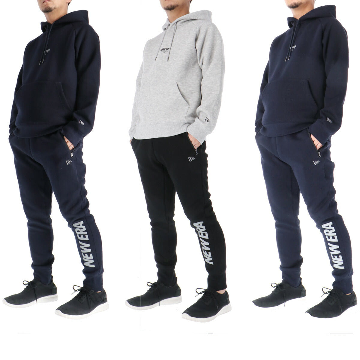 ニューエラ メンズ スウェット上下 テック NEW ERA アパレル 上下 14674791S/14674786