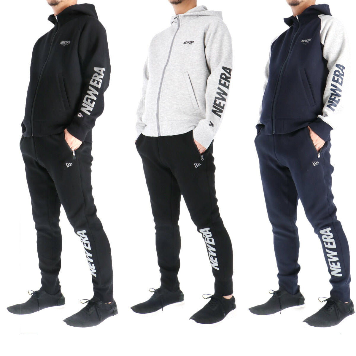 ニューエラ メンズ スウェット上下 テック NEW ERA アパレル 上下 14674794S/14674786