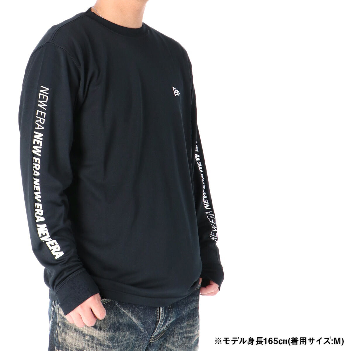 ニューエラ Tシャツ メンズ パフォーマンスアパレル ブラック ホワイト 14674824T