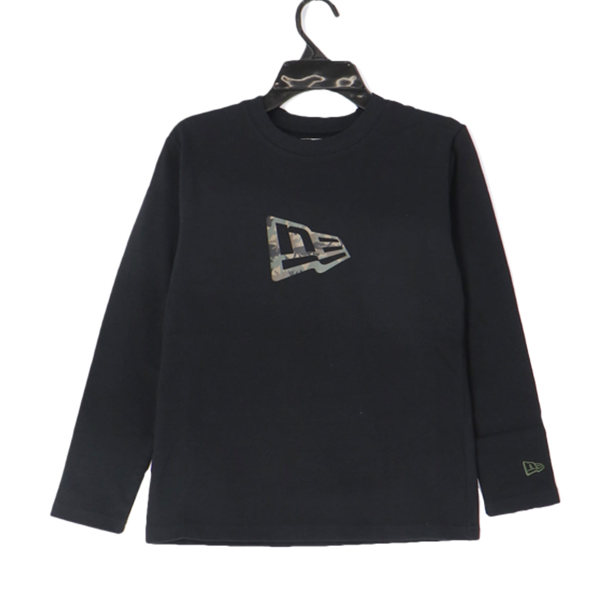 ニューエラ Tシャツ ジュニア ブラック ホワイト 14693881T