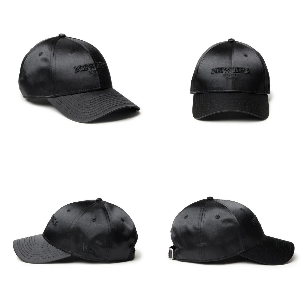 ニューエラ メンズ レディース シルバー カーキグリーン ブラック ネイビー ブランド 帽子 サテン 黒 NEW ERA 14744842H スポーツ おしゃれ
