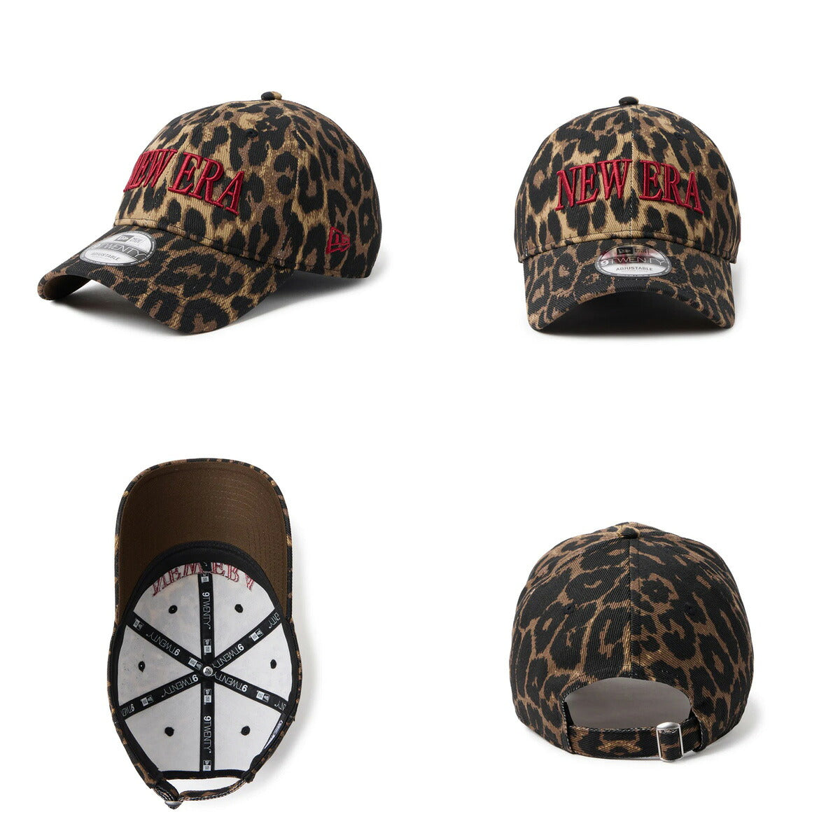 ニューエラ 帽子 メンズ レディース 9トゥエンティ 9TWENTY Leopard ブラウン 14745070H