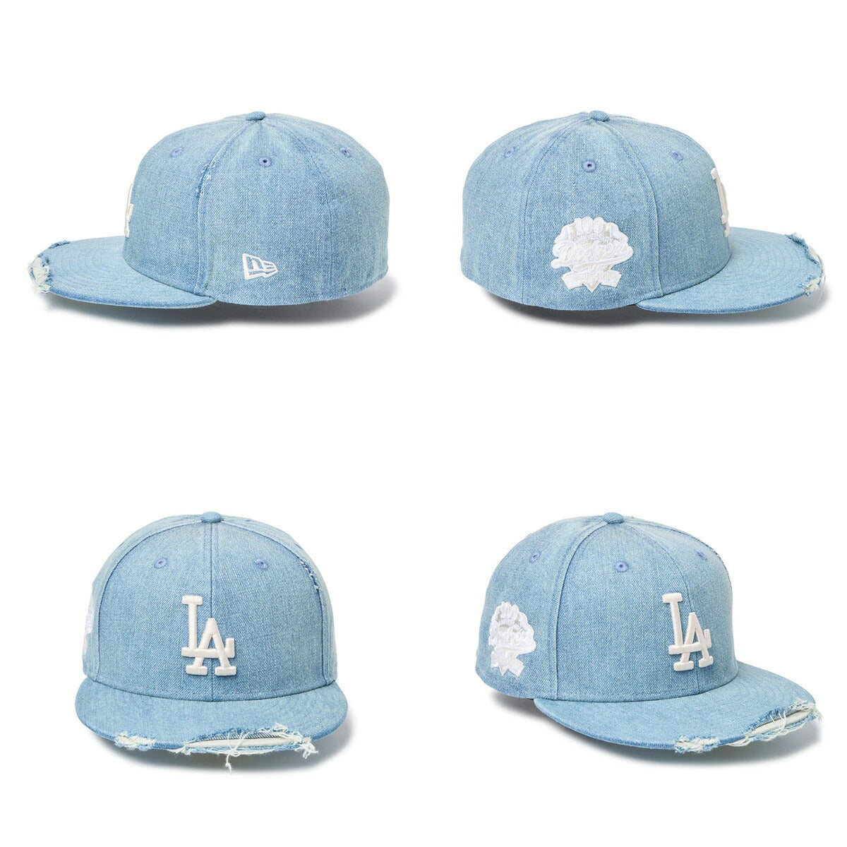 ニューエラ 帽子 メンズ レディース 59FIFTY MLB ブラック ブルー 14745157H