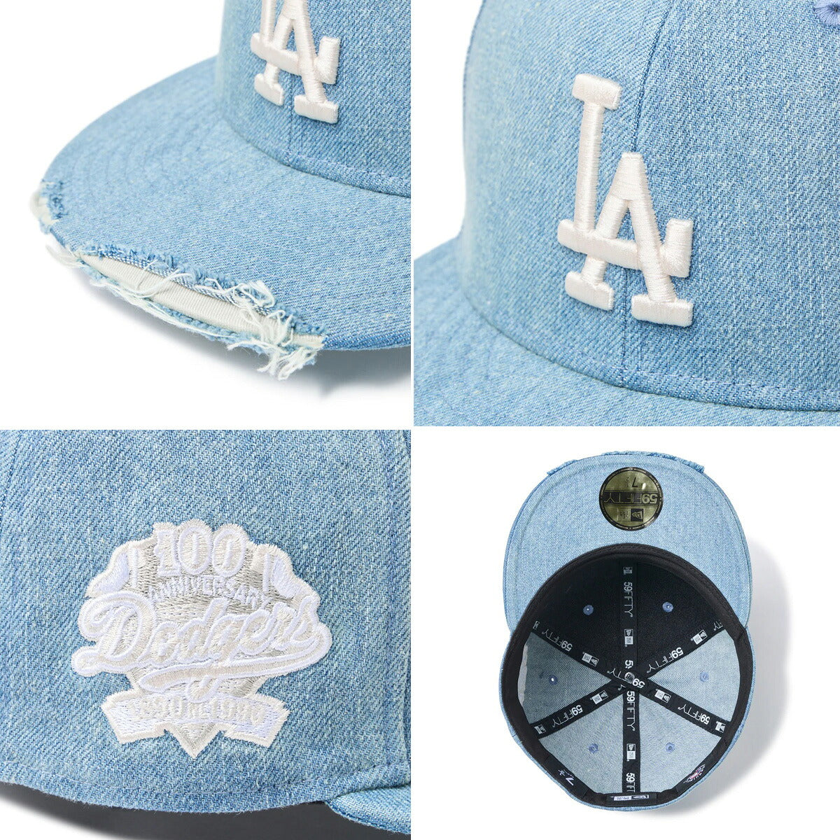 ニューエラ 帽子 メンズ レディース 59FIFTY MLB ブラック ブルー 14745157H