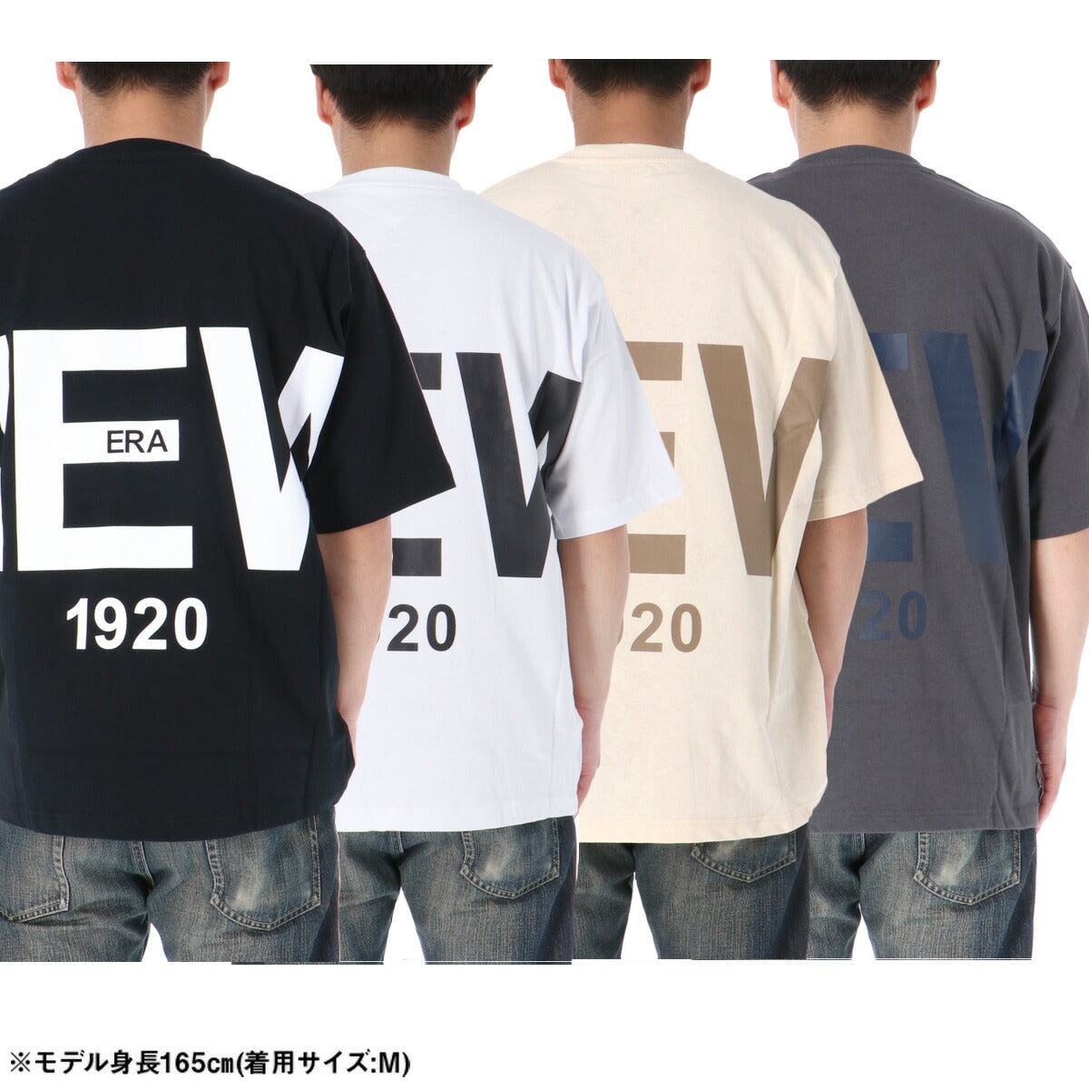 ニューエラ Tシャツ メンズ ズームアップロゴ ブラック ホワイト ベージュ グレー 14856659T