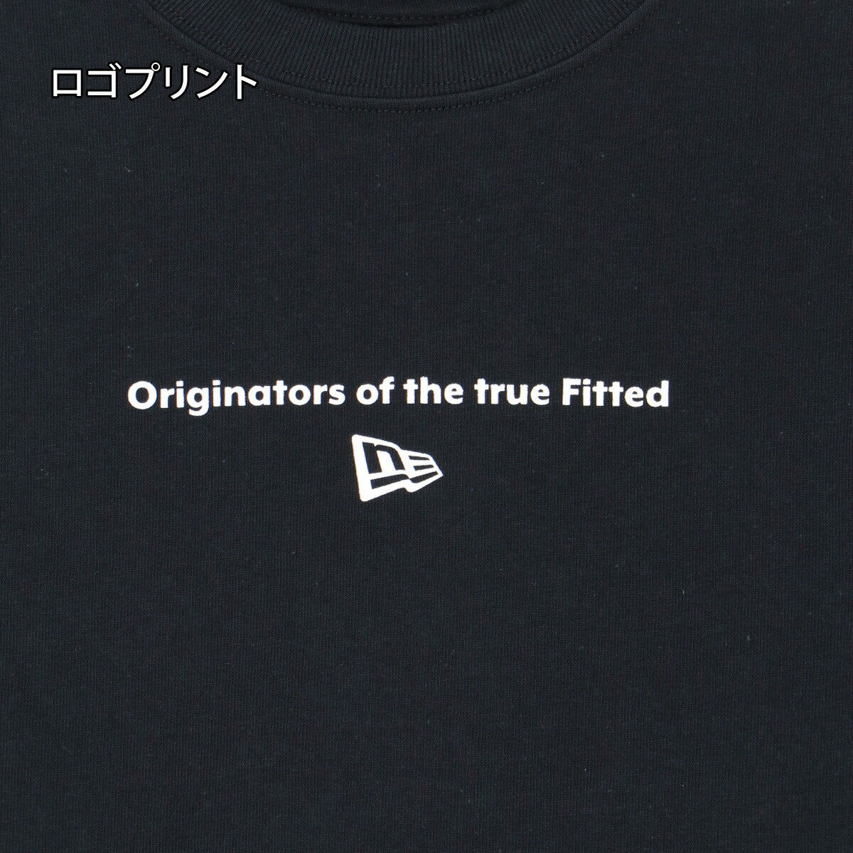 ニューエラ Tシャツ ジュニア Circle OOTTF ブラック ホワイト 14865836T