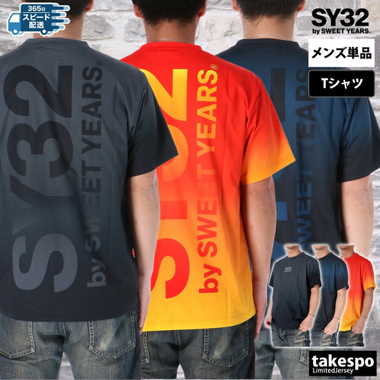 エスワイサーティトゥバイスィートイヤーズ メンズ Tシャツ グラデーション SY32 by SWEET YEARS アパレル 上 15026