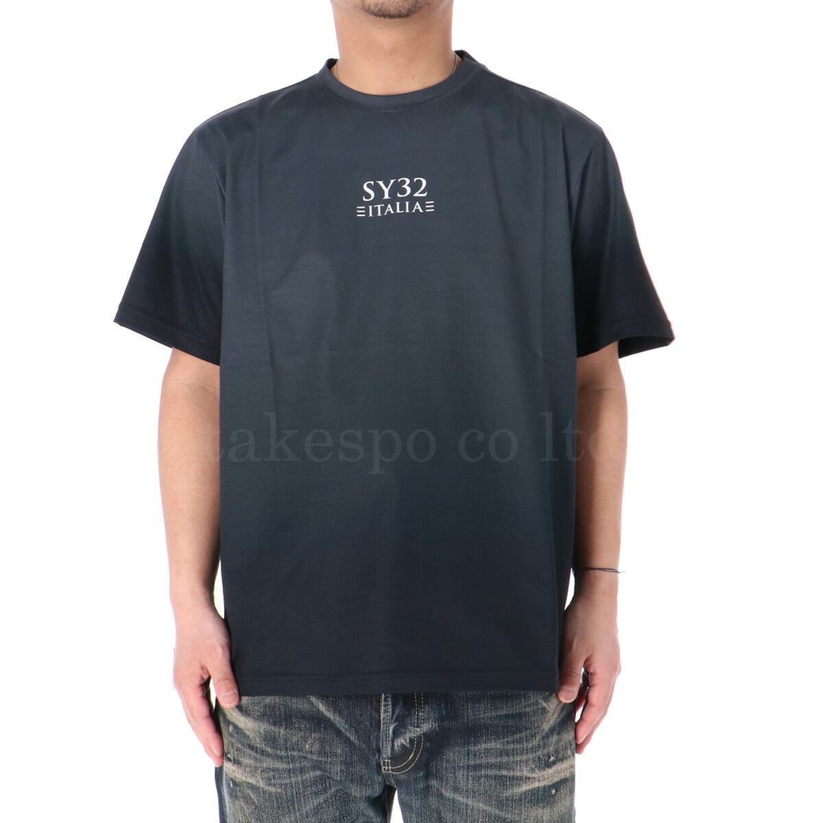 エスワイサーティトゥバイスィートイヤーズ Tシャツ メンズ グラデーション ブラック ネイビー オレンジ 15026