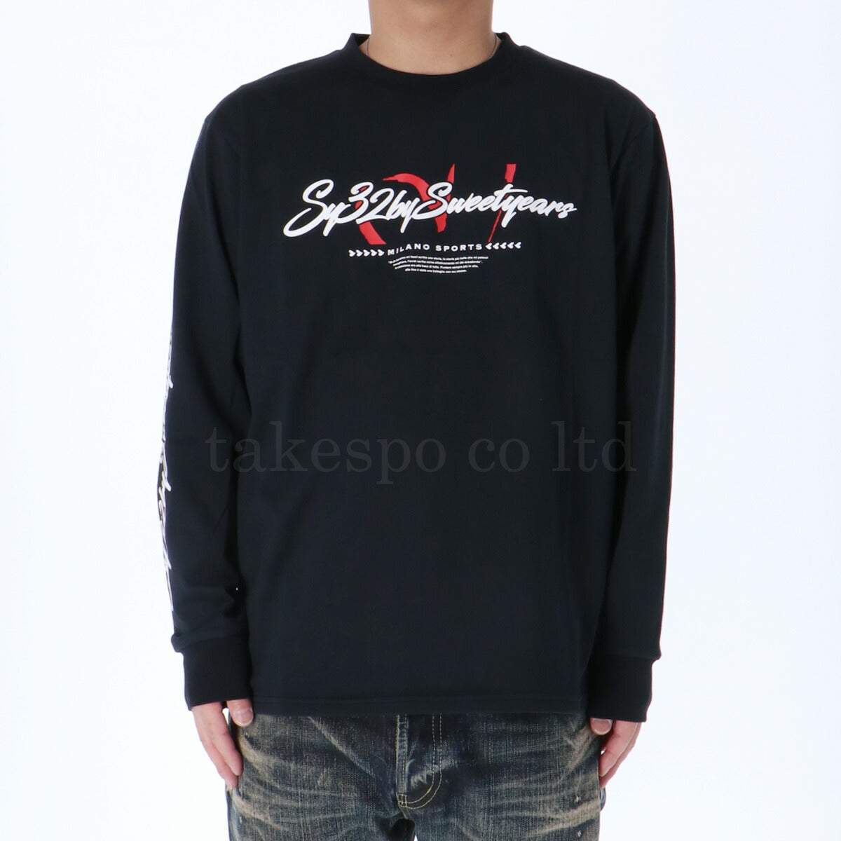 エスワイサーティトゥバイスィートイヤーズ メンズ Tシャツ カーシブ ロゴ SY32 by SWEET YEARS アパレル 上 15044