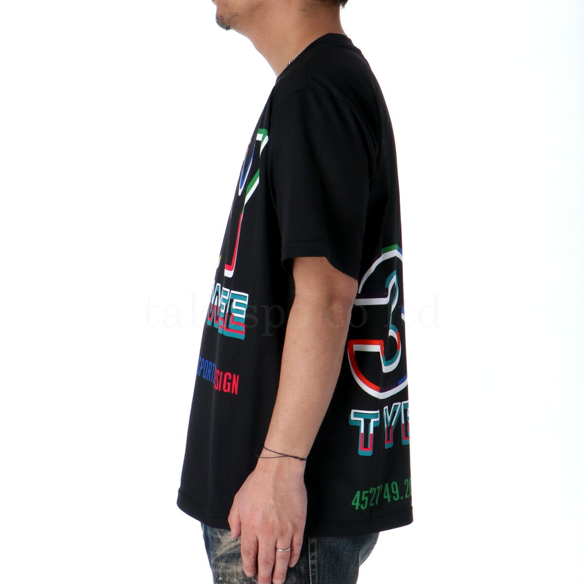 エスワイサーティトゥバイスィートイヤーズ Tシャツ メンズ ネオン ブラック ホワイト 15049