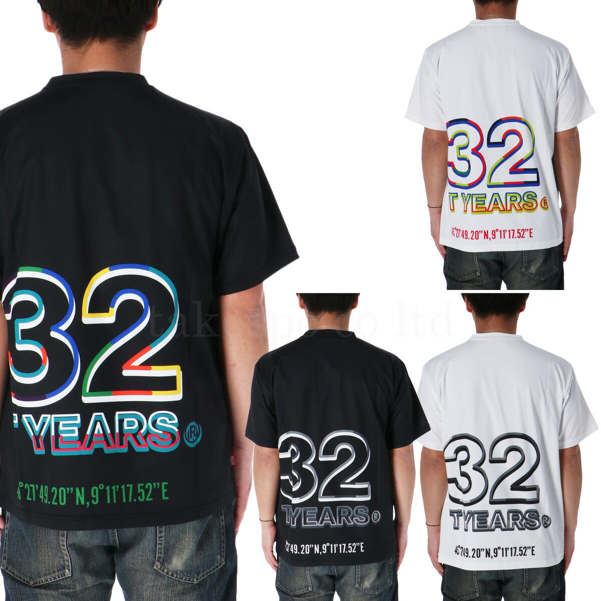 エスワイサーティトゥバイスィートイヤーズ Tシャツ メンズ ネオン ブラック ホワイト 15049