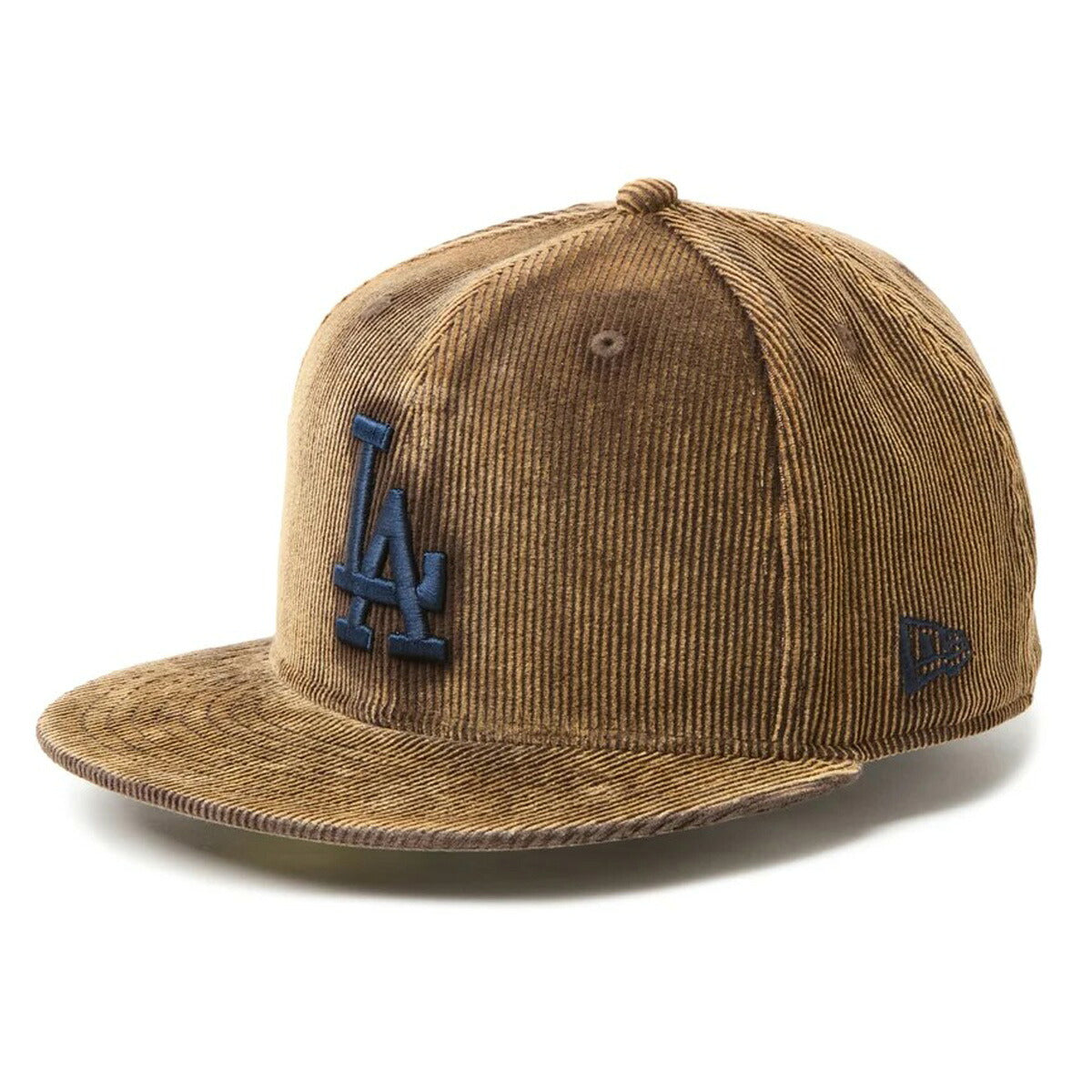 ニューエラ キャップ メンズ レディース ブラウン ブランド 帽子 ロサンゼルス・ドジャース コーデュロイ MLB NEW ERA 15137381H スポーツ おしゃれ