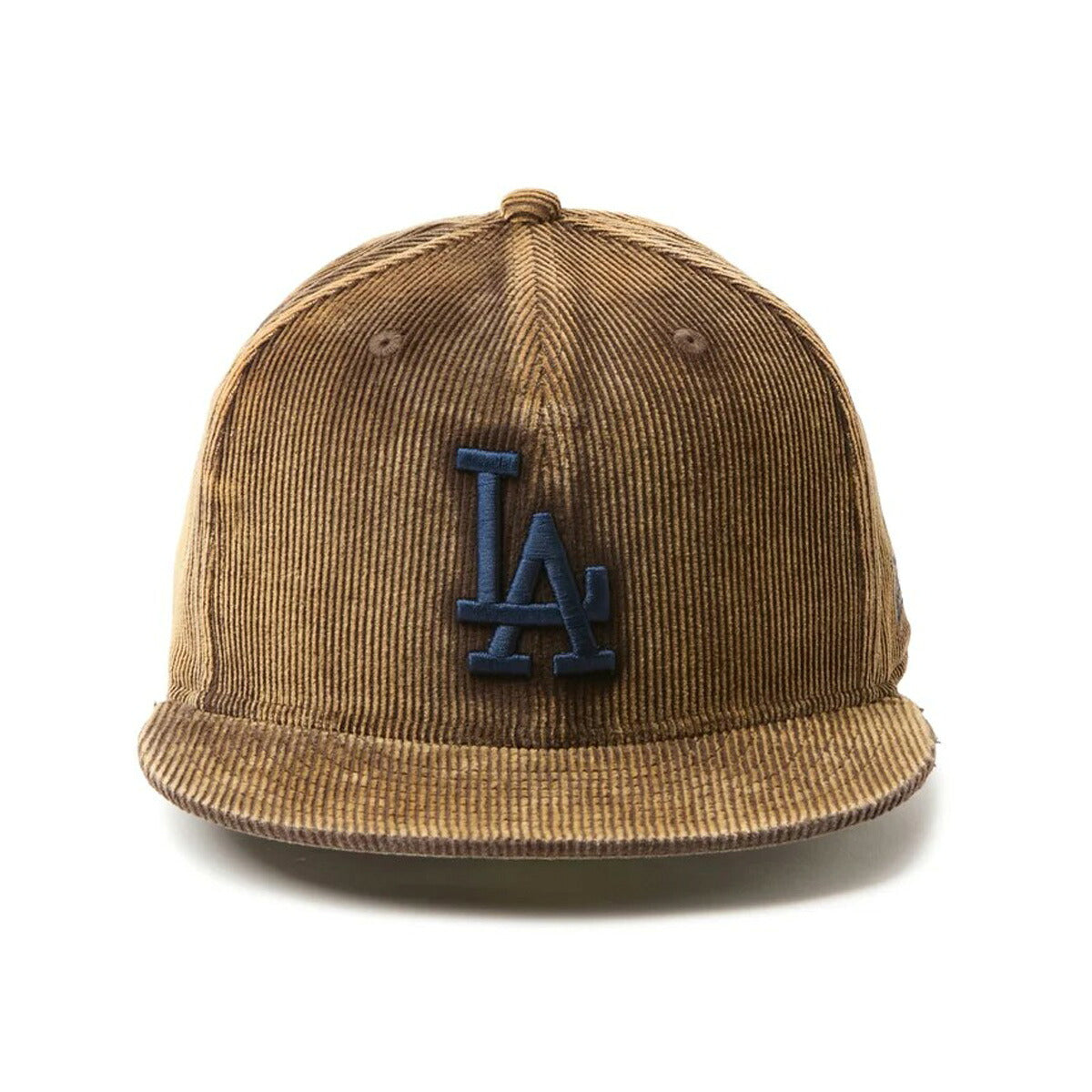 ニューエラ キャップ メンズ レディース ブラウン ブランド 帽子 ロサンゼルス・ドジャース コーデュロイ MLB NEW ERA 15137381H スポーツ おしゃれ