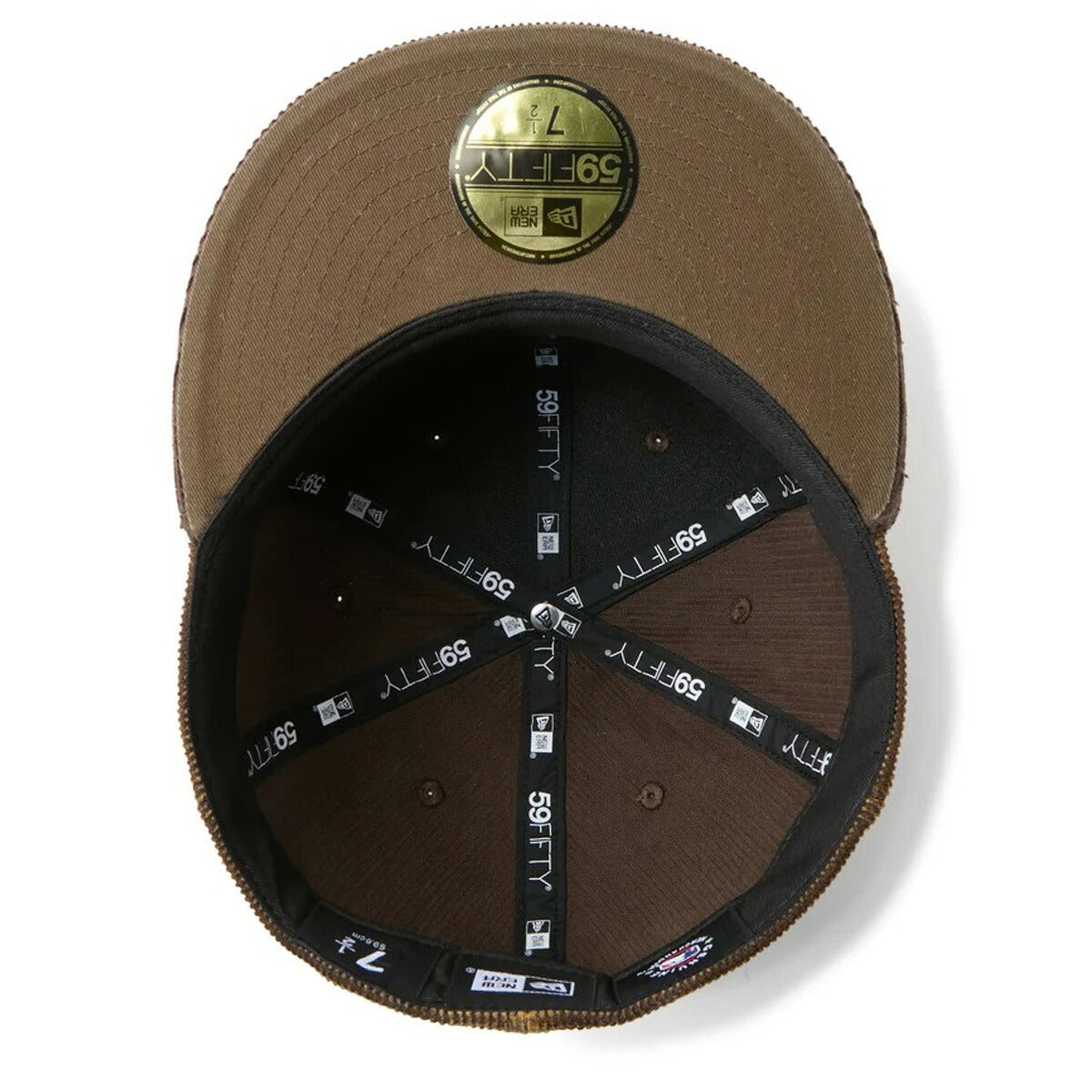 ニューエラ キャップ メンズ レディース ブラウン ブランド 帽子 ロサンゼルス・ドジャース コーデュロイ MLB NEW ERA 15137381H スポーツ おしゃれ