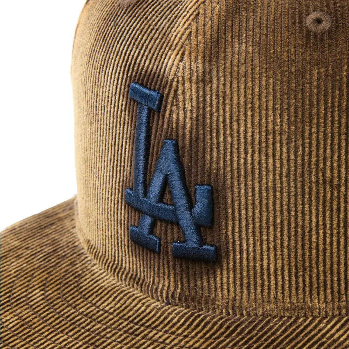 ニューエラ キャップ メンズ レディース ブラウン ブランド 帽子 ロサンゼルス・ドジャース コーデュロイ MLB NEW ERA 15137381H スポーツ おしゃれ