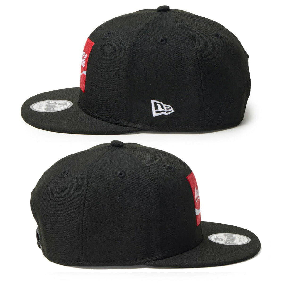 ニューエラ メンズ レディース ブラック ブランド 帽子 9FIFTY 9フィフティ 950 フラットバイザー 黒 サイズ調整可 NEW ERA 15154802H スポーツ おしゃれ