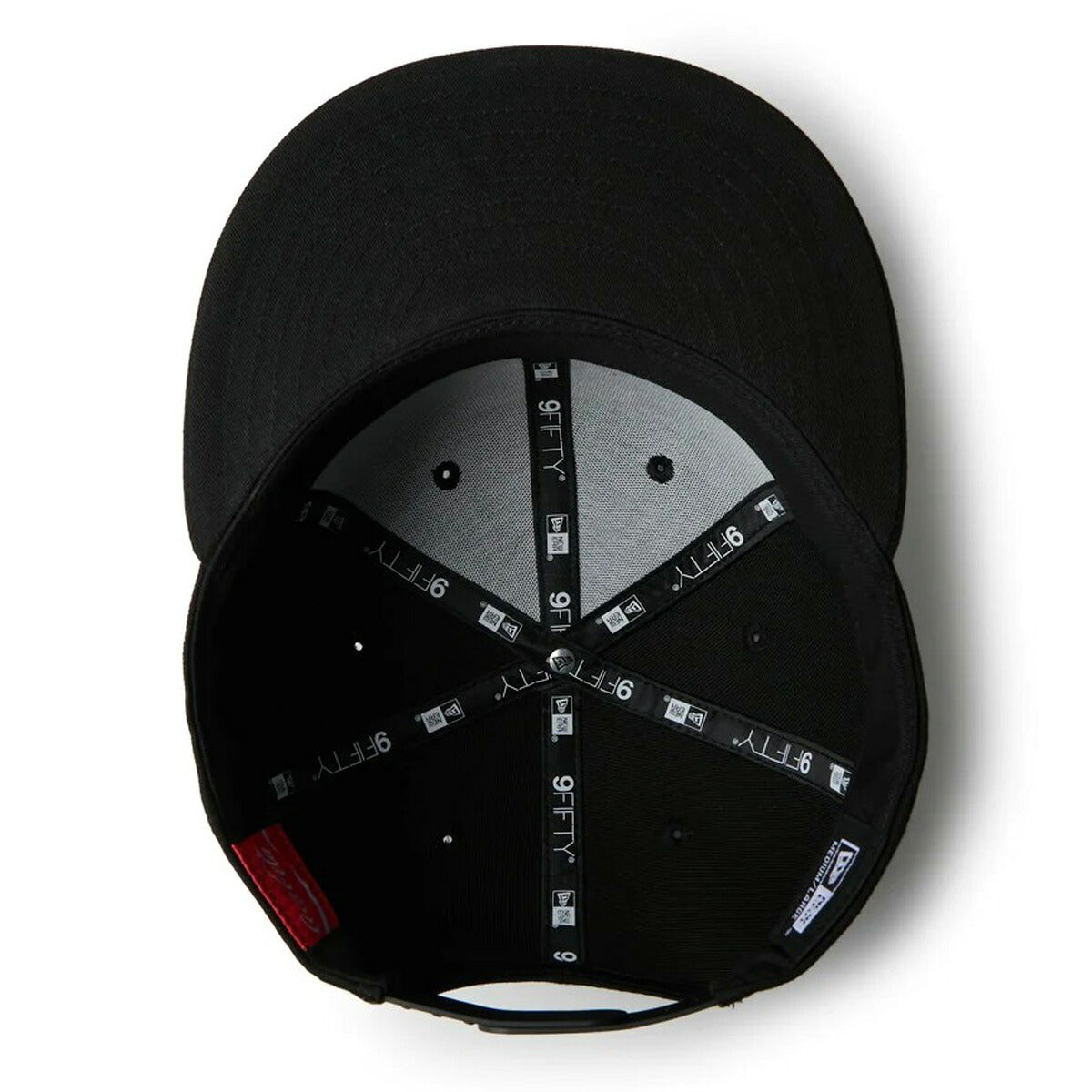 ニューエラ メンズ レディース ブラック ブランド 帽子 9FIFTY 9フィフティ 950 フラットバイザー 黒 サイズ調整可 NEW ERA 15154802H スポーツ おしゃれ