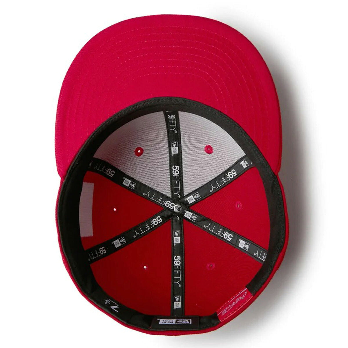 ニューエラ メンズ レディース レッド ブランド 帽子 59FIFTY 59フィフティ 5950 フラットバイザー NEW ERA 15154862H スポーツ おしゃれ