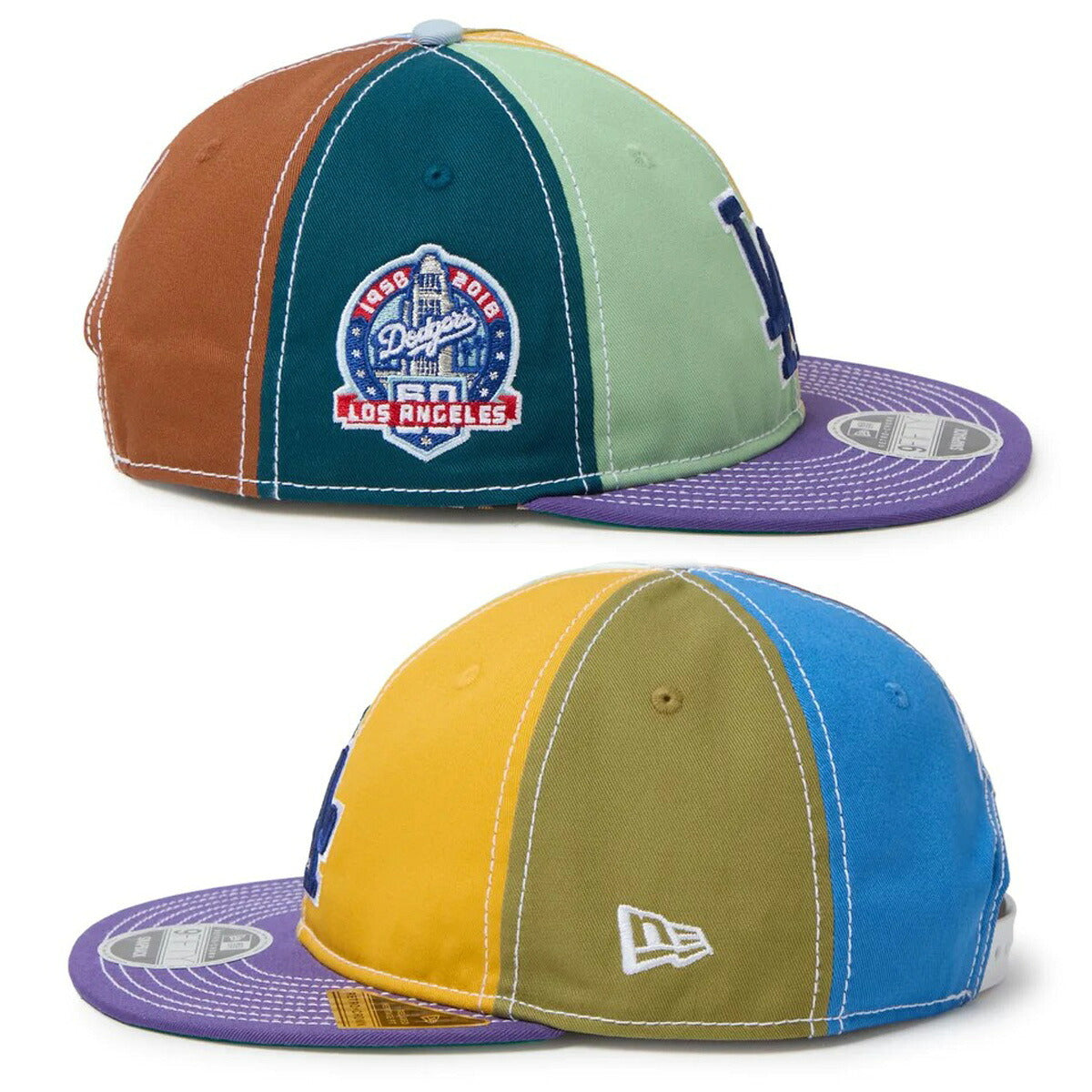 ニューエラ キャップ メンズ レディース マルチカラー ブランド 帽子 ロサンゼルス・ドジャース MLB NEW ERA 15156292H スポーツ おしゃれ