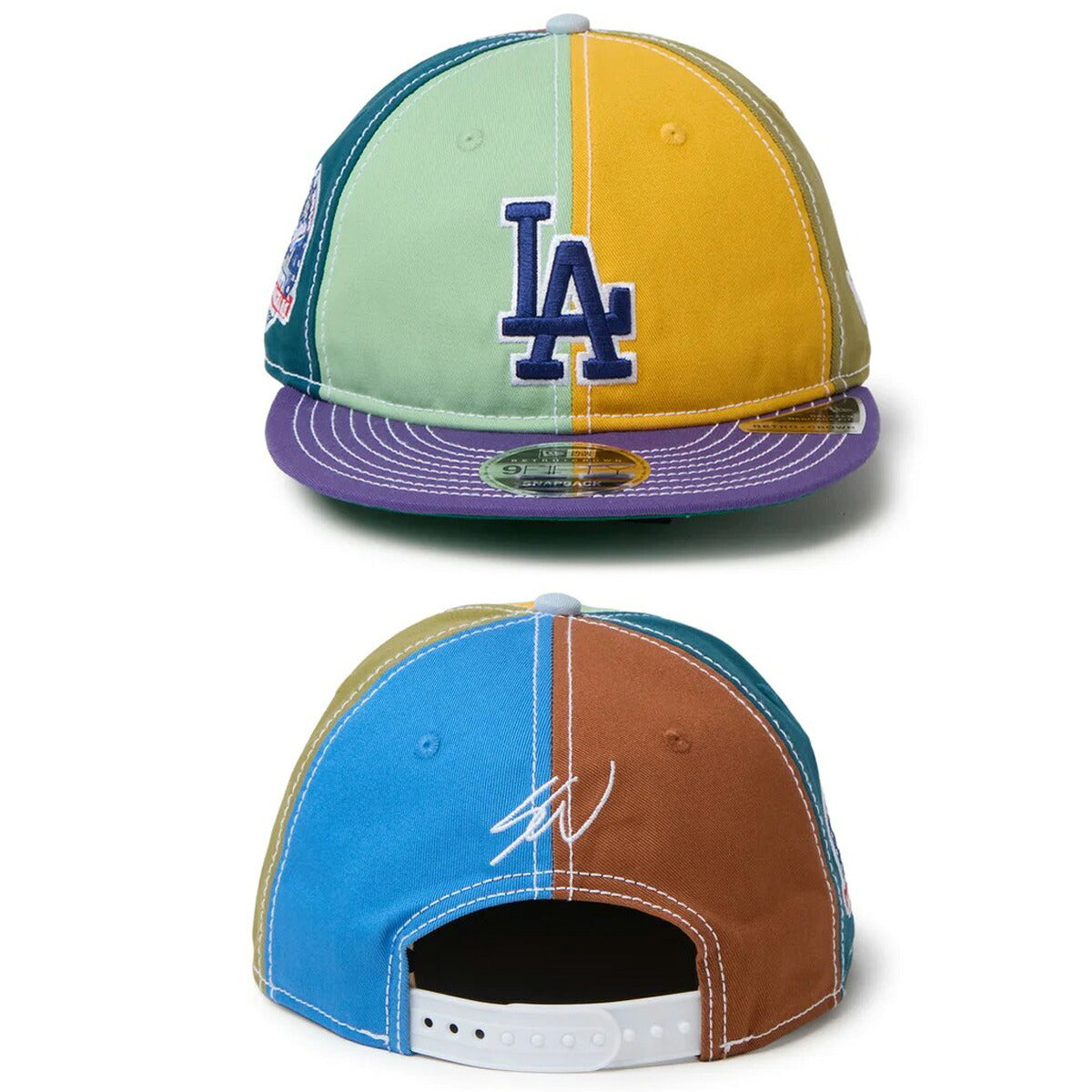 ニューエラ キャップ メンズ レディース マルチカラー ブランド 帽子 ロサンゼルス・ドジャース MLB NEW ERA 15156292H スポーツ おしゃれ
