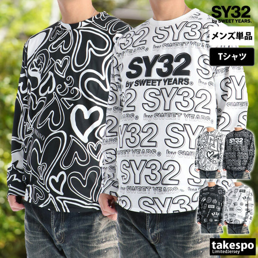 エスワイサーティトゥバイスィートイヤーズ Tシャツ メンズ ブラック ホワイト 15508
