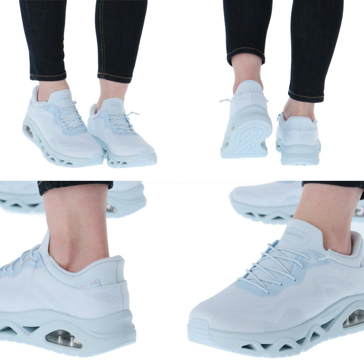 ウォーキングシューズ レディース スケッチャーズ スリップインズ ウノ グライドステップ スリッポン スニーカー 靴 くつ 手を使わず履ける 高齢者 履きやすい ハンズフリー ローカット 黒 白 スポーツ ブランド シューズ ダイエット ウォーキング 通勤 旅行 SKECHERS 190115 SALE セール かわいい 大きいサイズ 有 おしゃれ - 【公式】限定ジャージのタケスポ（Limited jersey takespo）