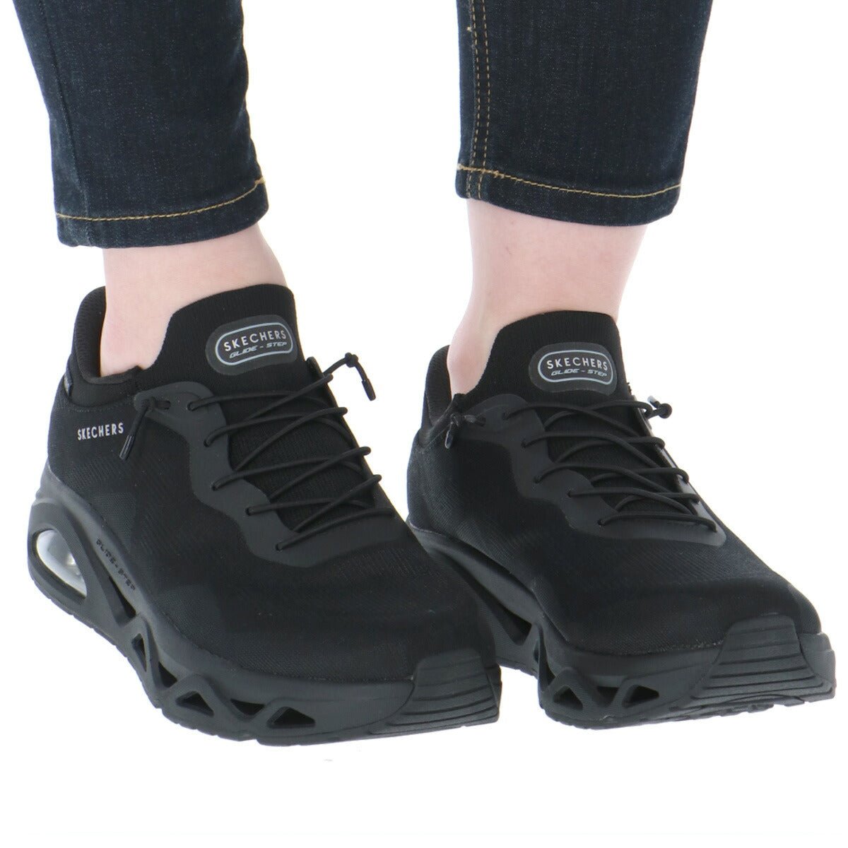ウォーキングシューズ レディース スケッチャーズ スリップインズ ウノ グライドステップ スリッポン スニーカー 靴 くつ 手を使わず履ける 高齢者 履きやすい ハンズフリー ローカット 黒 白 スポーツ ブランド シューズ ダイエット ウォーキング 通勤 旅行 SKECHERS 190115 SALE セール かわいい 大きいサイズ 有 おしゃれ - 【公式】限定ジャージのタケスポ（Limited jersey takespo）