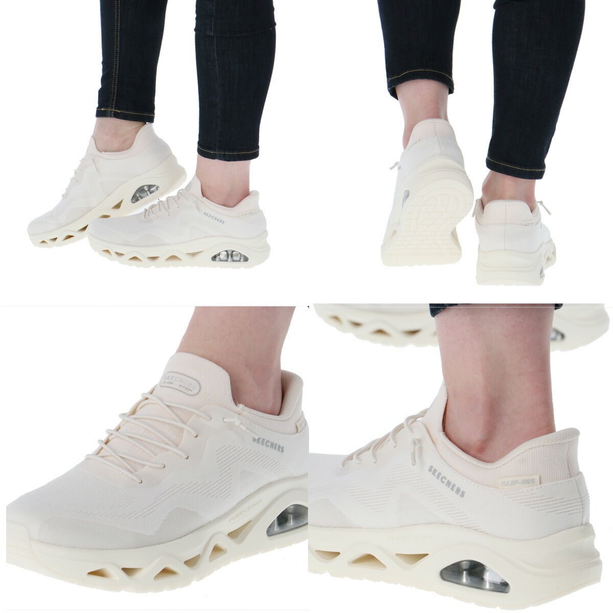ウォーキングシューズ レディース スケッチャーズ スリップインズ ウノ グライドステップ スリッポン スニーカー 靴 くつ 手を使わず履ける 高齢者 履きやすい ハンズフリー ローカット 黒 白 スポーツ ブランド シューズ ダイエット ウォーキング 通勤 旅行 SKECHERS 190115 SALE セール かわいい 大きいサイズ 有 おしゃれ - 【公式】限定ジャージのタケスポ（Limited jersey takespo）