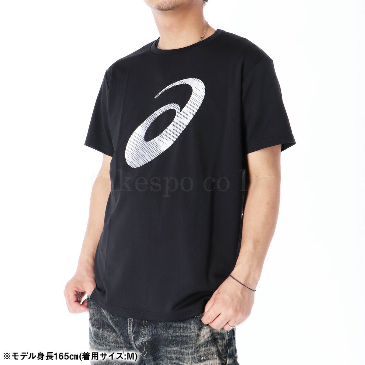 アシックス 半袖 吸汗 速乾 ドライビッグロゴ Tシャツ メンズ ブランド asics ドライ ビッグロゴ 2031E019 大きいサイズ 有 プラクティスシャツ プラシャツ スポーツウェア トレーニングウェア スポーツ おしゃれ - 【公式】限定ジャージのタケスポ（Limited jersey takespo）