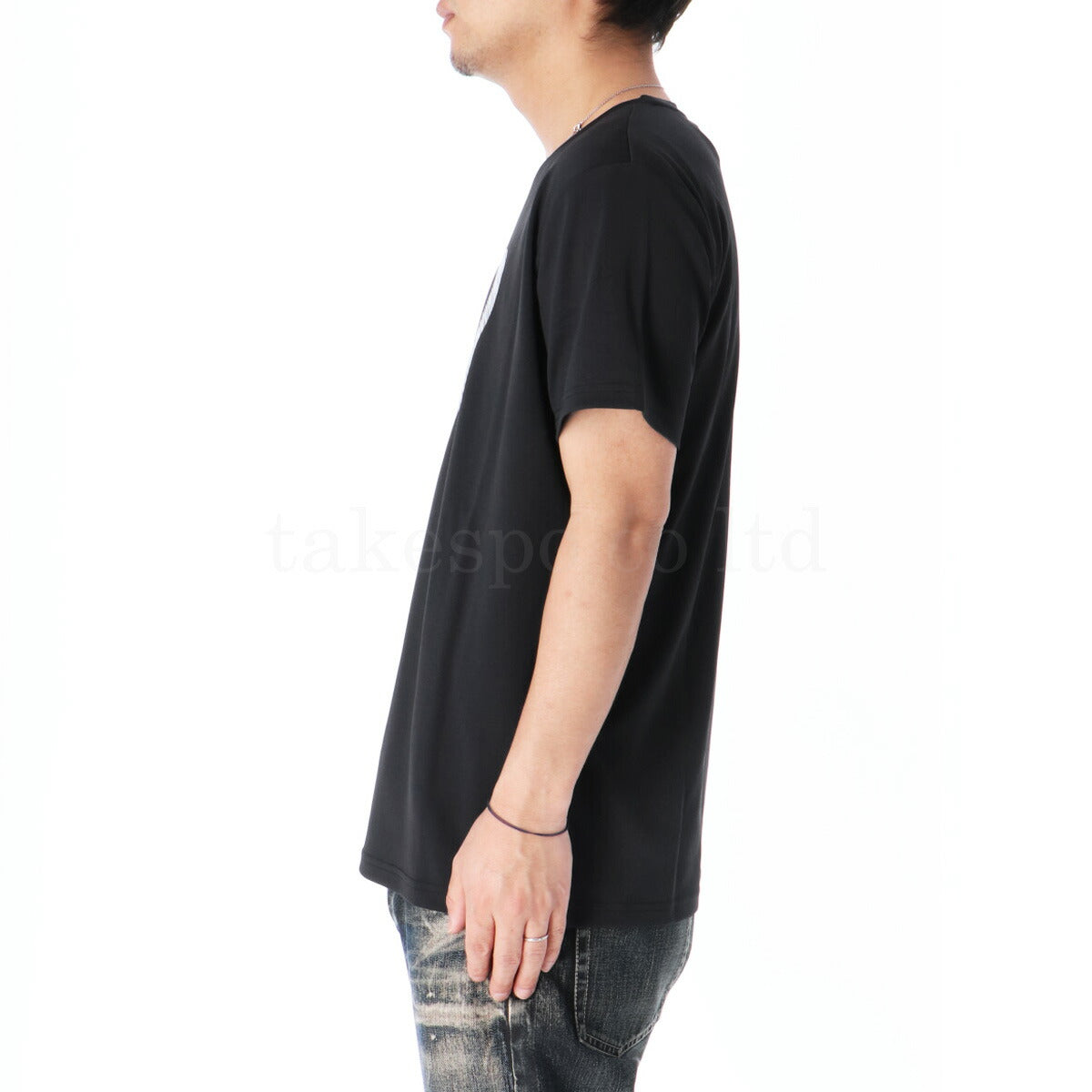 アシックス Tシャツ メンズ ドライビッグロゴ ブラック ホワイト ネイビー 2031E019