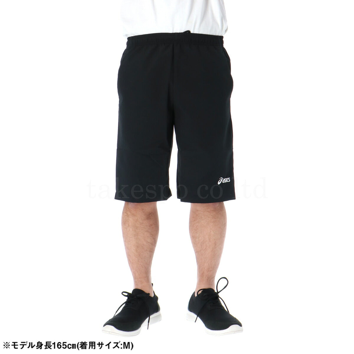 アシックス ハーフパンツ メンズ ドライクロス ブラック ネイビー 2031E934